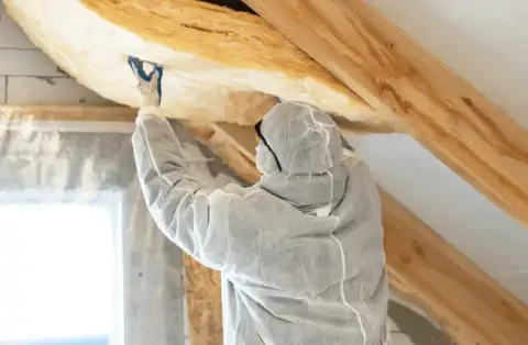 Isolation de combles - Noirétable
